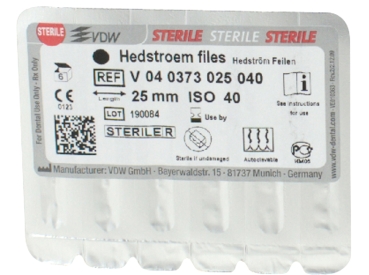 Hedströmfeilen 73/ 40 25mm steril 6St